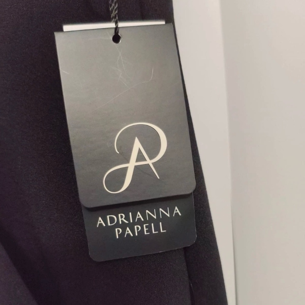Adrianna Papell Black Asymmetrical Dress - Picture 7 of 9
